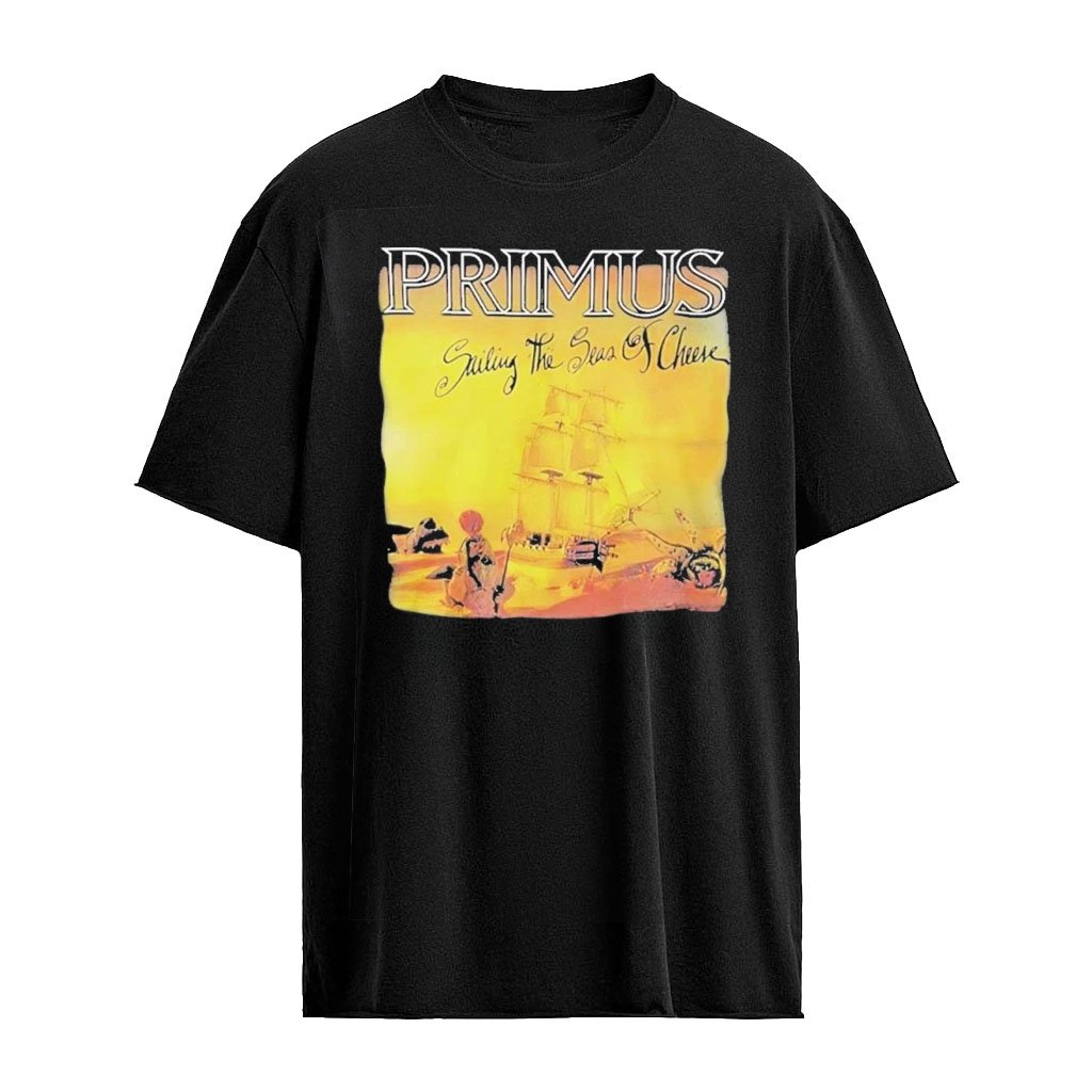 Primus Merch Sailing The Seas Of Cheese T-Shirt