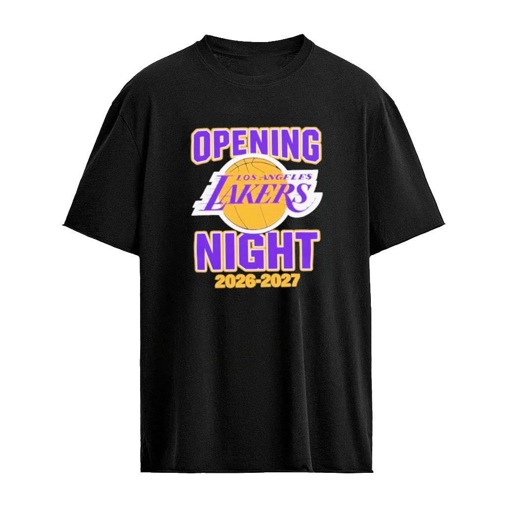 NBA Opening Night 2026-2027 Los Angeles Lakers Graphic T-shirt