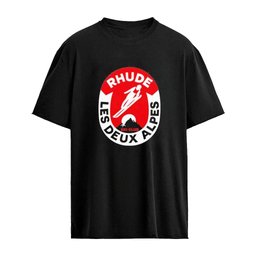 Rhude Les Deux Alpes Ski Club Skiing Winter Sports T-Shirt