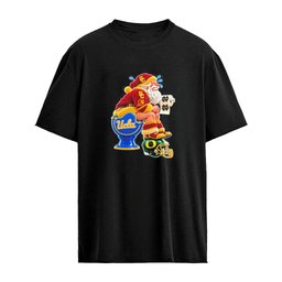 Santa Claus USC Trojans UCLA Bruins Notre Dame Fighting Irish Oregon Ducks Football T-Shirt