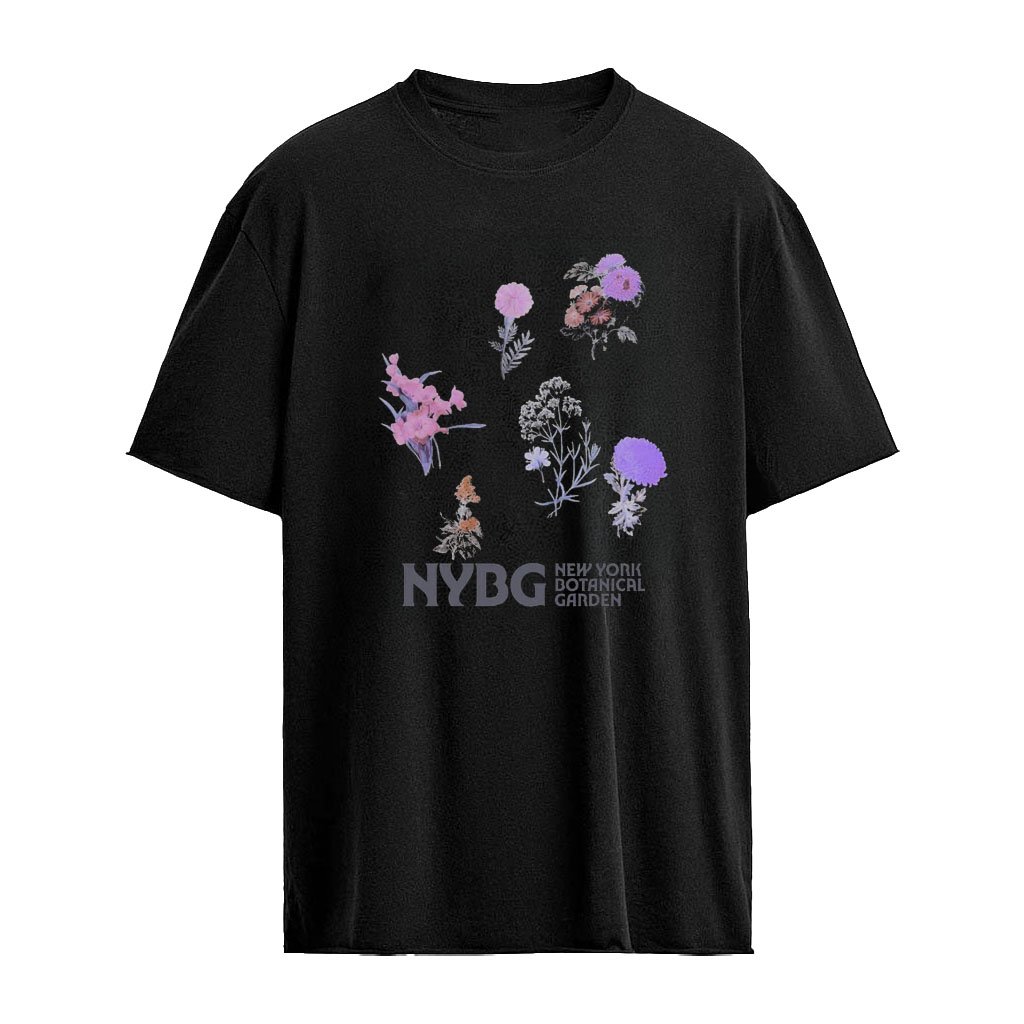 Nybg New York Botanical Garden Floral Scatter Shirt