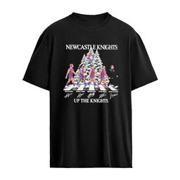Newcastle Knights Up The Knights Abbey Road Team Sport Christmas 2026 Signature T-Shirt
