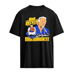 Milwaukee Brewers Bob Uecker Legends Signature T-shirt