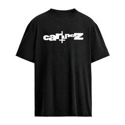 Ken Carson Merch Cartunez Black Tee White Logo