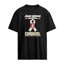 Stanford Cardinal Honor Veterans Who Served Shirt – Military Camo Ribbon Veterans Day Tribute Tee