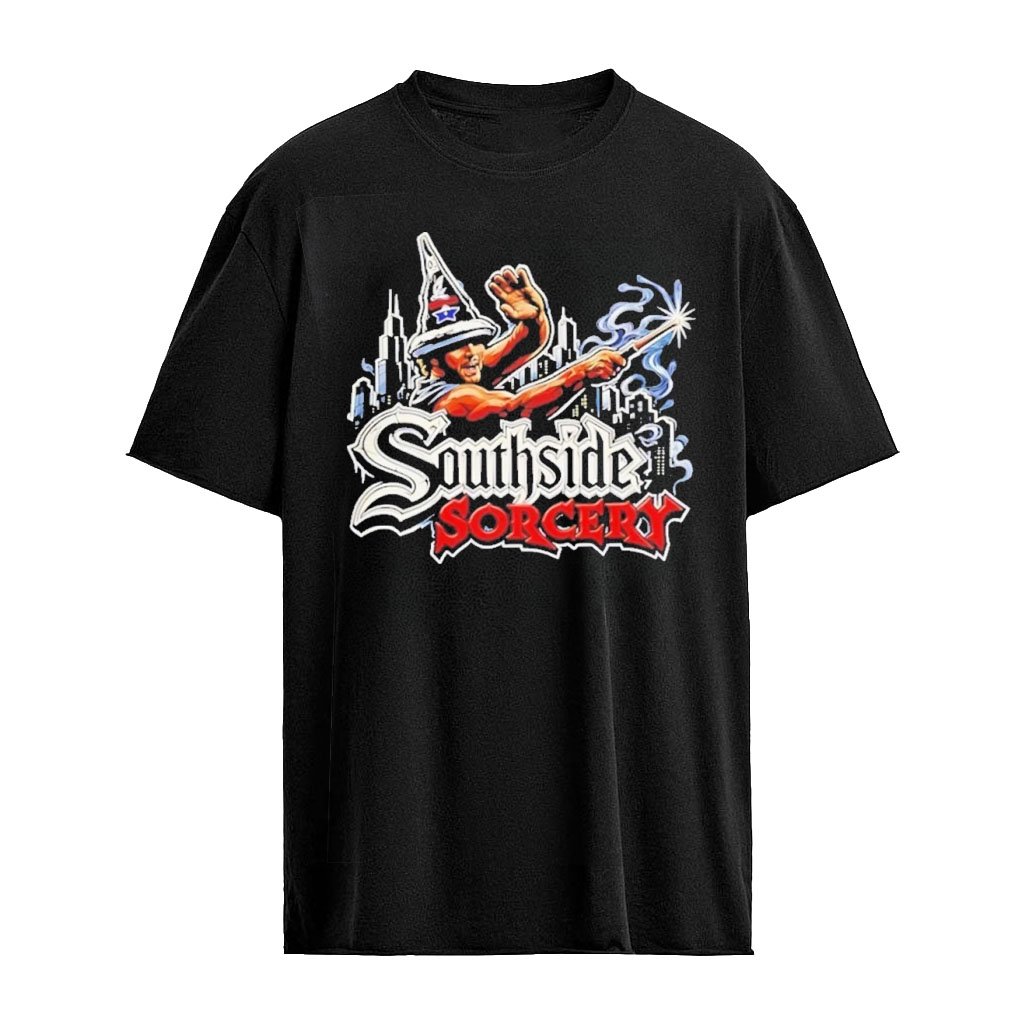 Southside Sorcery Chicago White Sox Wizard Magic Paint Graphic T-shirt
