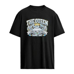 The Queen of Queen City Carolina Football Game Day T-Shirt