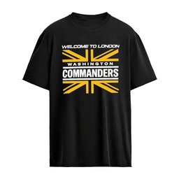 Washington Commanders London Games 2026 Graphic T-shirt