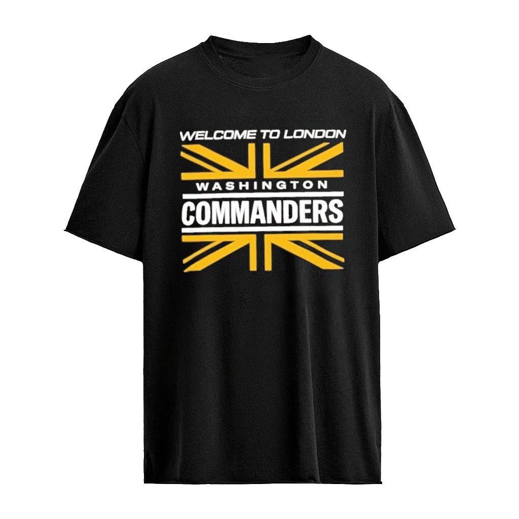 Washington Commanders London Games 2026 Graphic T-shirt