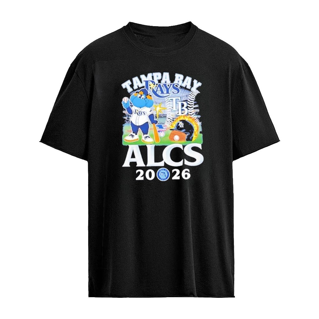 Tampa Bay Rays 2026 MLB ALCS Postseason Mascot T-shirt