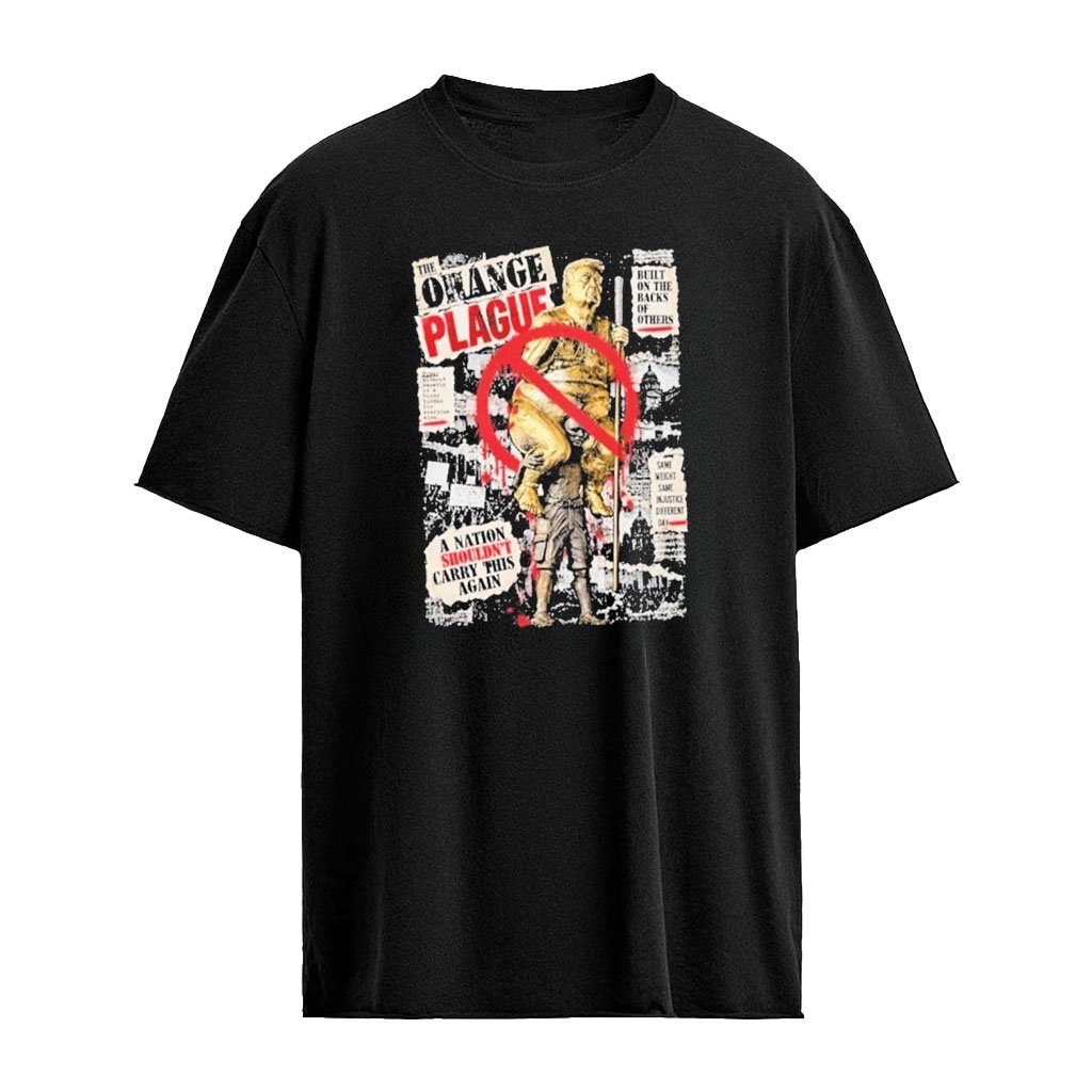 The Orange Plague Anti Trump Vintage Newspaper Shirt