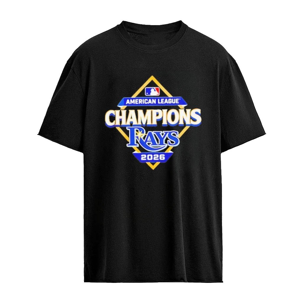 Tampa Bay Rays 2026 American League Champions Logo T-shirt