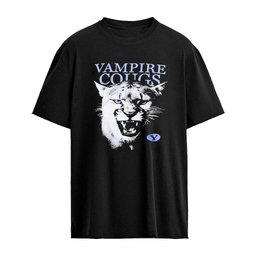 Vampire Cougs Byu Cougars Mountain Lion Blue Eyes Shirt