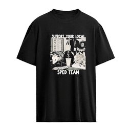 Support Your Local SPED Team Raccoon Possum T-Shirt
