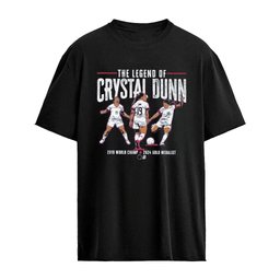 The Legend of Crystal Dunn 2019 World Champ 2024 Gold Medalist T-Shirt