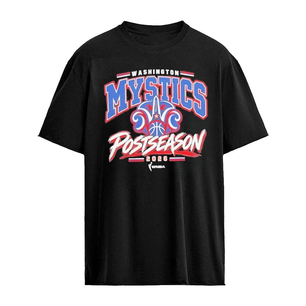 Washington Mystics 2026 WNBA Postseason Logo T-shirt