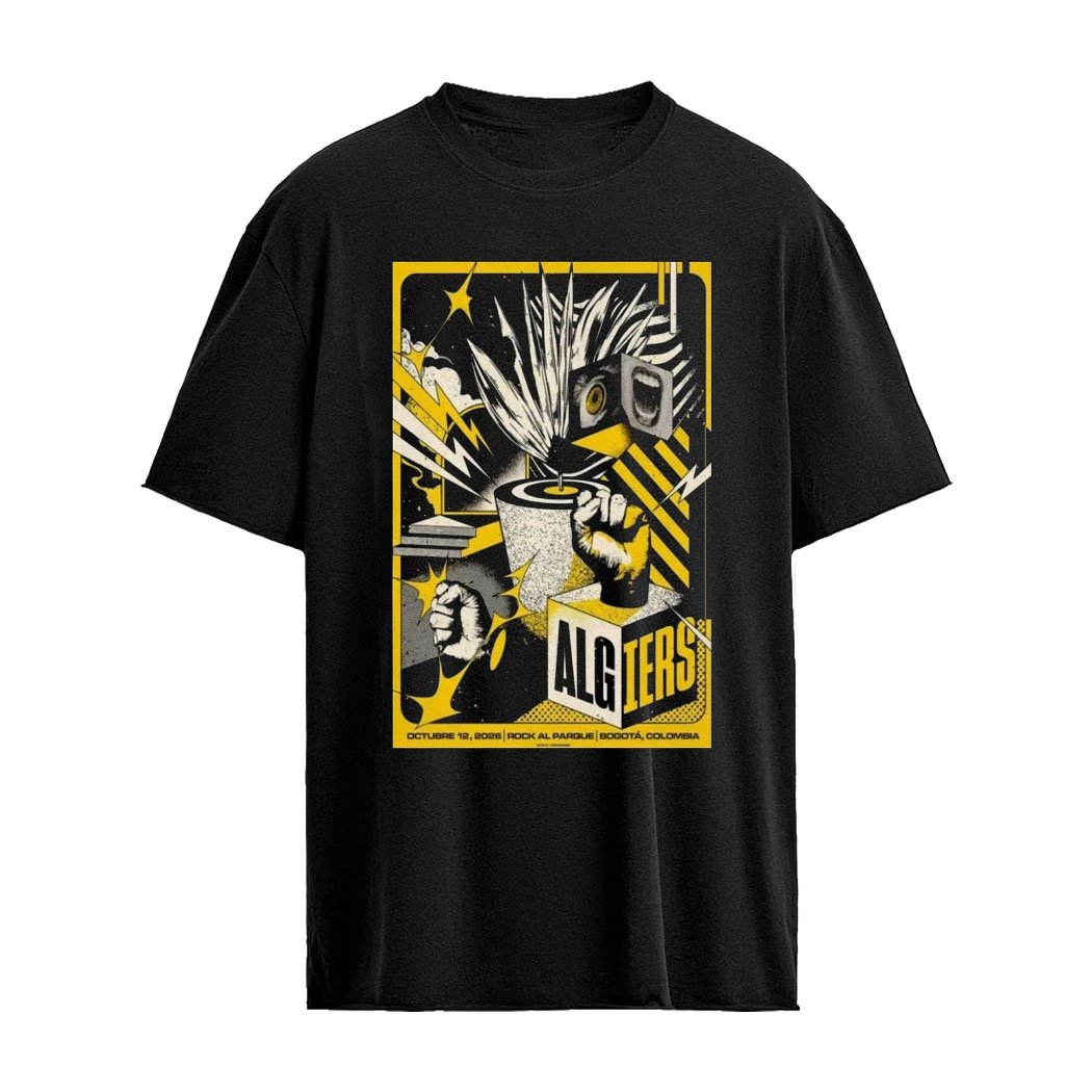 ALGIERS Rock Al Parque Oct 12, 2026 Bogotá, Colombia Poster Shirt