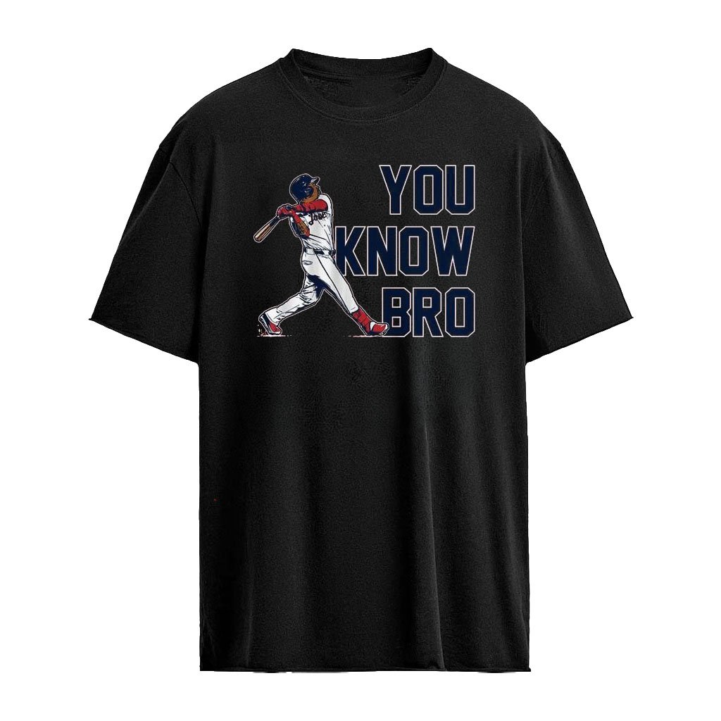 Jose Ramirez You Know Bro Swing Shirt
