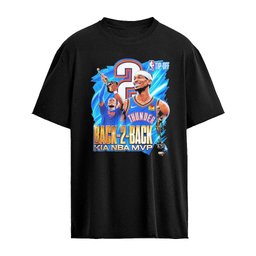 Shai Gilgeous and Alexander 2026 Back 2 Back Kia Shirt