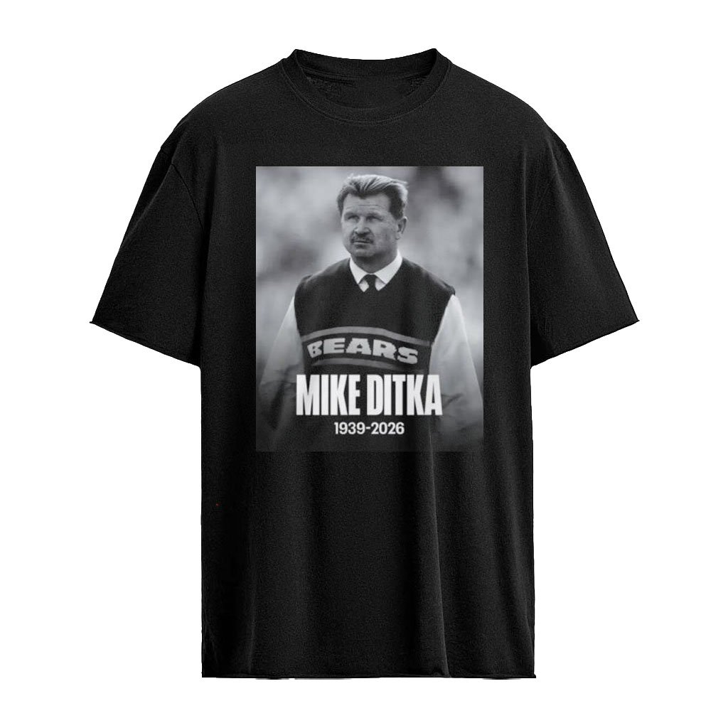 RIP Mike Ditka In Loving Memory of Bears Legend Mike Ditka Shirt