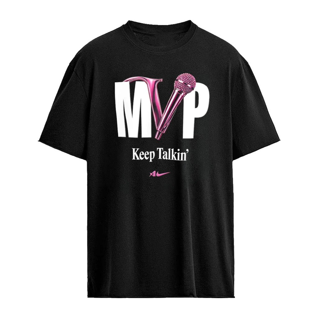 A’ja Wilson 2026 WNBA MVP Keep Talkin’ Nike shirt