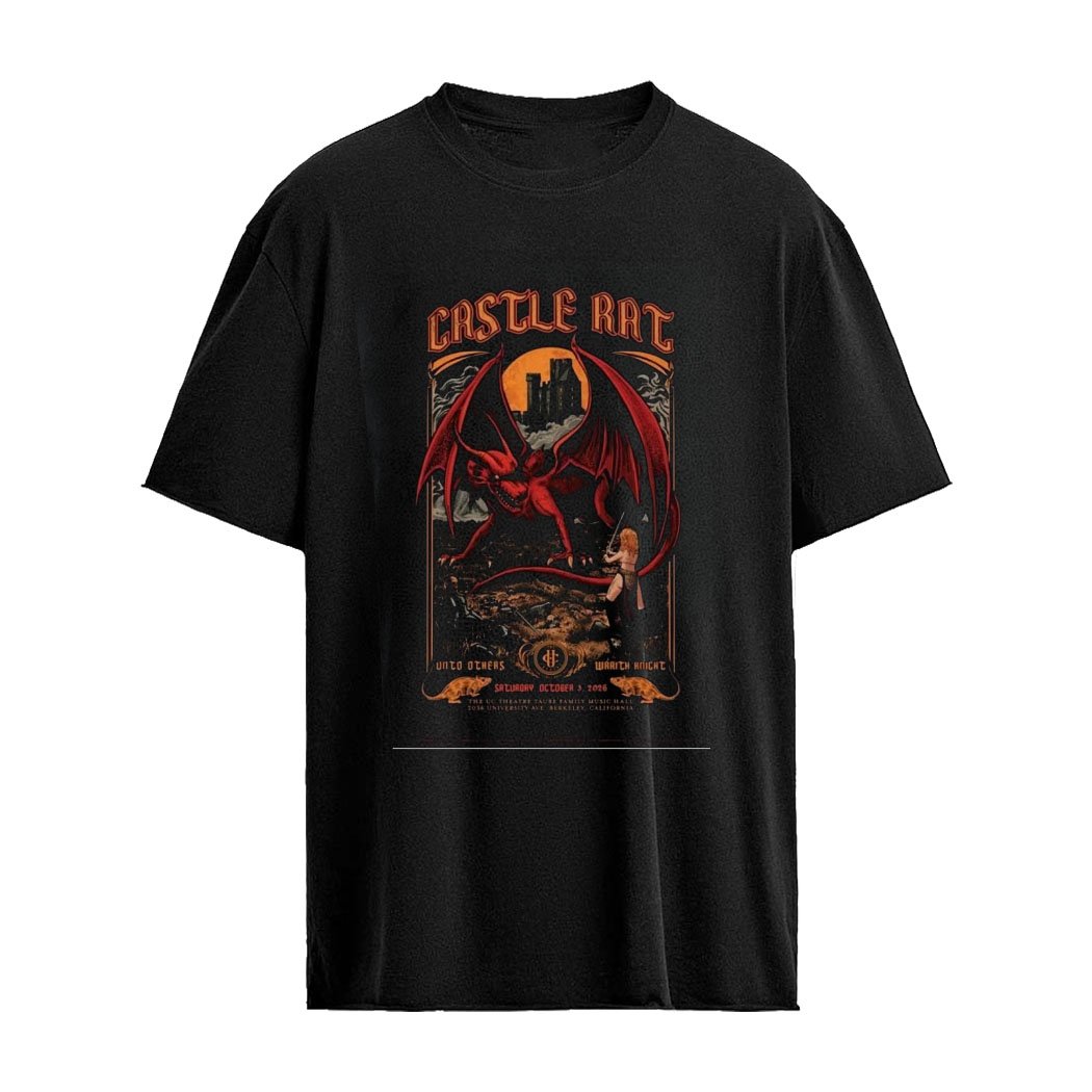 Castle Rat UC Theatre Taube Family Music Hall 2026 Poster Shirt