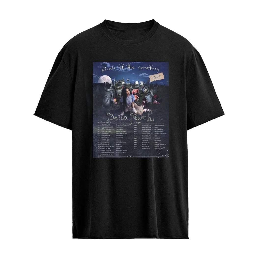 Bella Poarch Picnic At The Cemetery Tour 2027 Schedule Dates Shirt