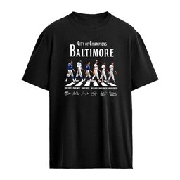 City Of Champions Baltimore players abbey road signature shirt