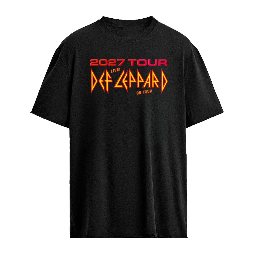 Def Leppard 2027 Tour North America Schedule Dates With Goo Goo Dolls And The Struts shirt