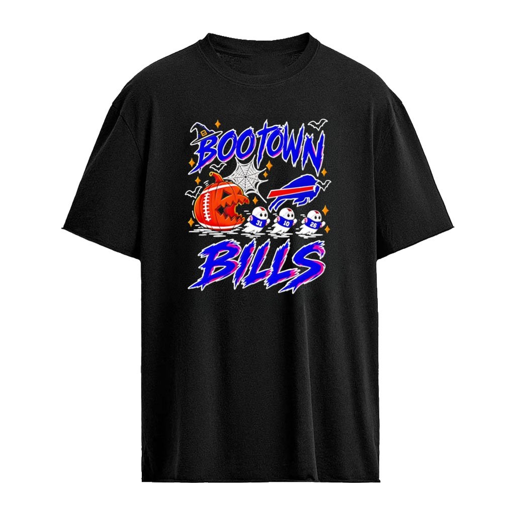 Buffalo Bills Boo Town Pac-man Halloween 2026 shirt