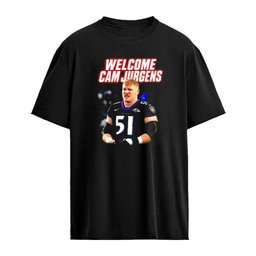 Cam Jurgens Welcome To Baltimore Ravens NFL shirt