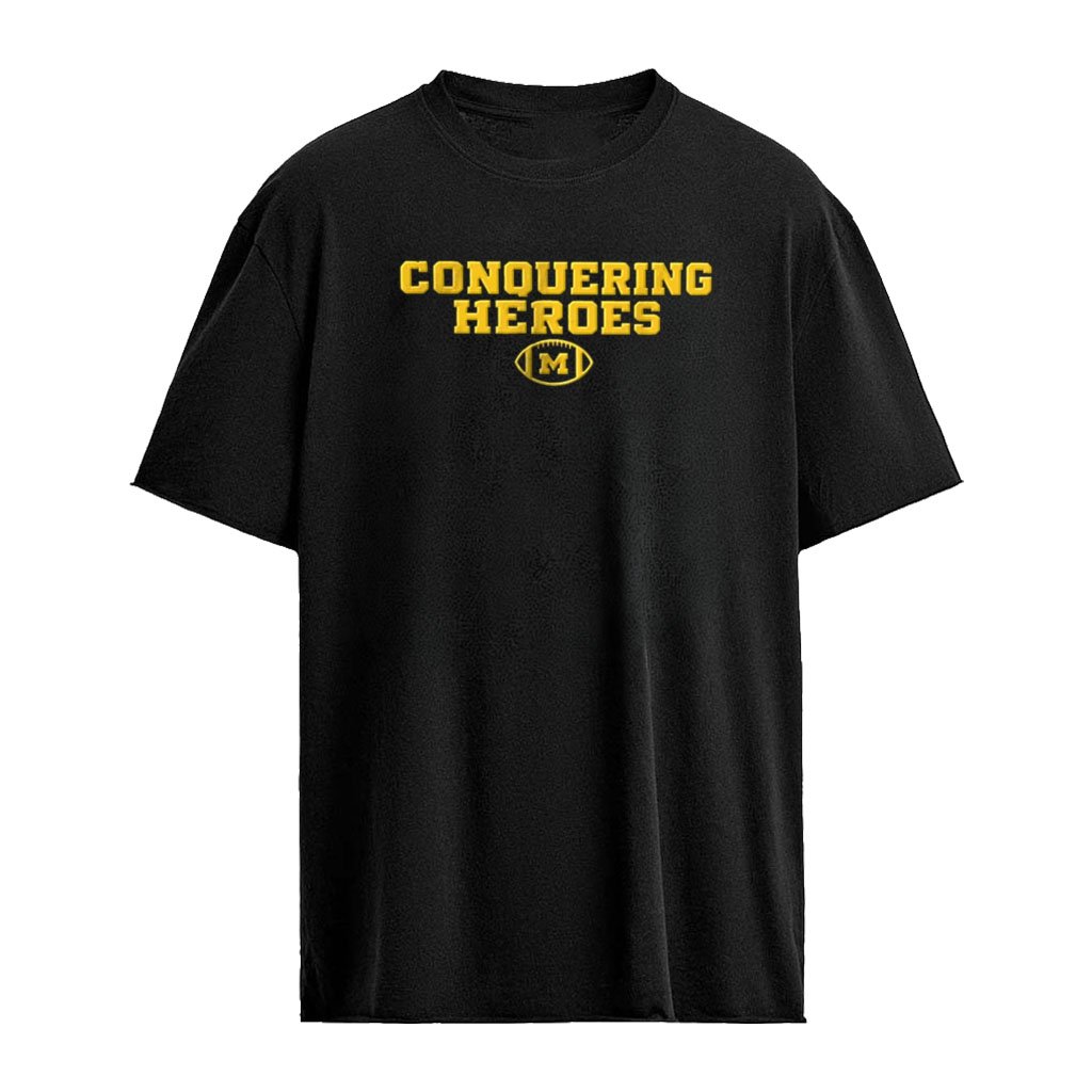 Dave Portnoy Conquering Heroes Michigan Wolverines shirt