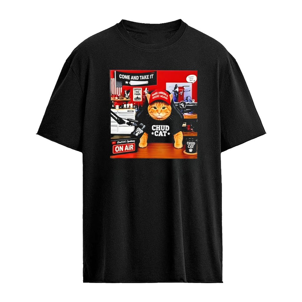 Chud Cat Radio Host shirt