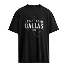 Cowboys Report Texas Team State Map shirt