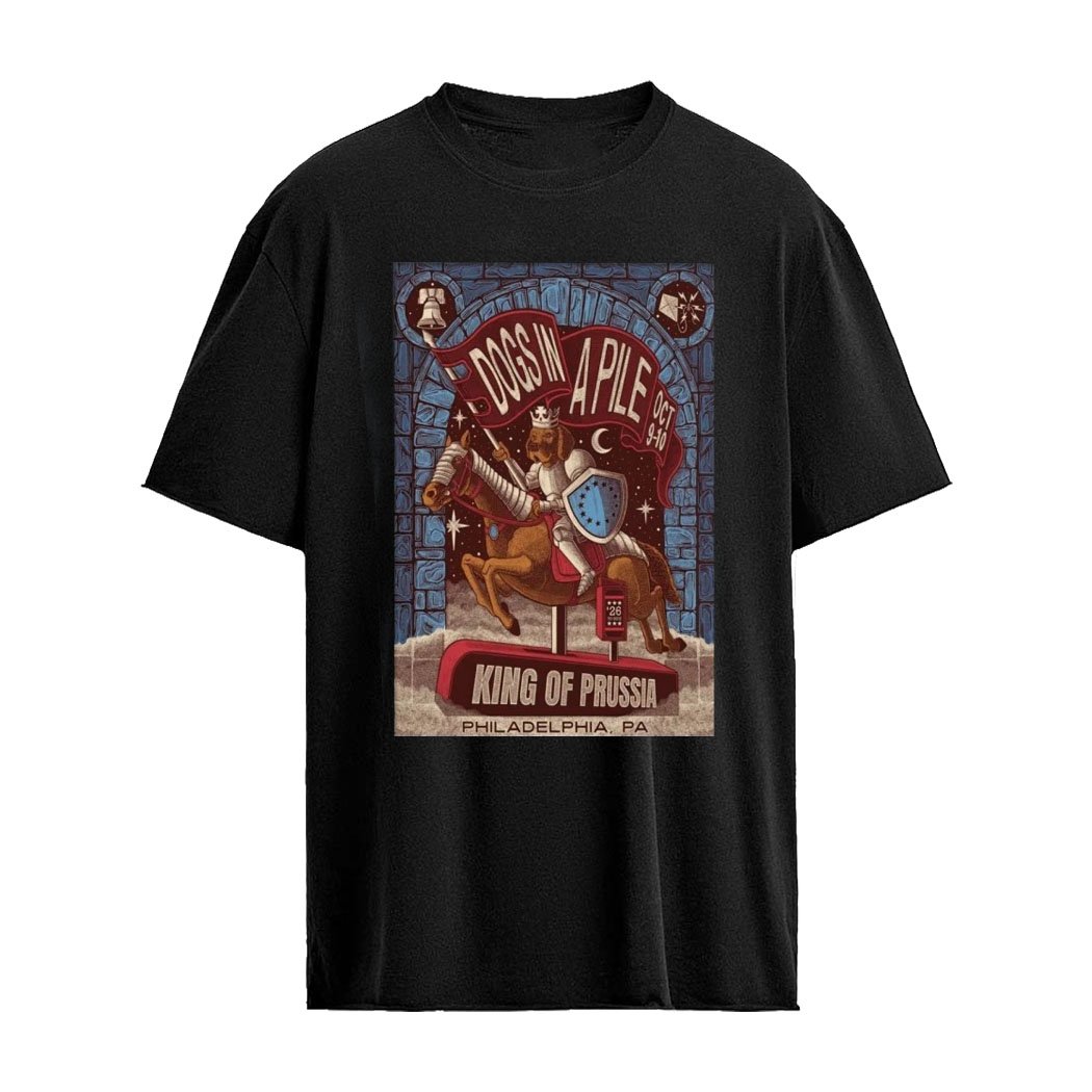 Dogs In A Pile In King of Prussia PA On Oct 9-10 2026 Poster Shirt