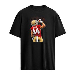 Juice Kyle Juszczyk San Francisco 49ers NFL 44 football player drinking Juice box shirt