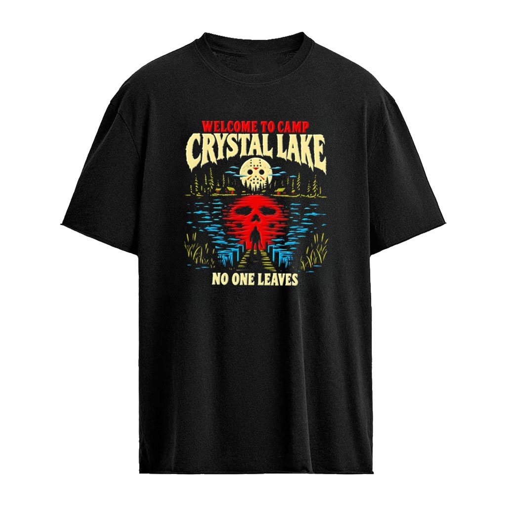 Jason Voorhees Welcome To Camp Crystal Lake No One Leaves 2026 shirt