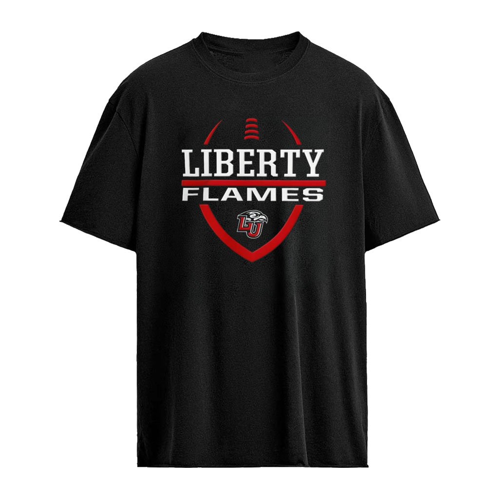 Liberty Flames NCAA football logo shirt
