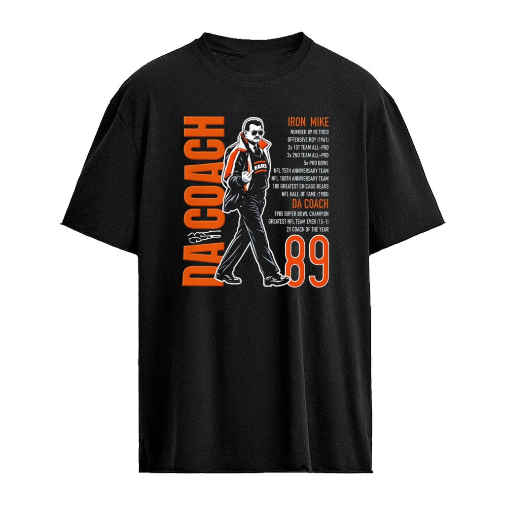 Mike Ditka Chicago Bears NFL Da Coach Iron Mike shirt