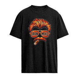 Iron Mike Ditka man with mustache smoking cigar shirt