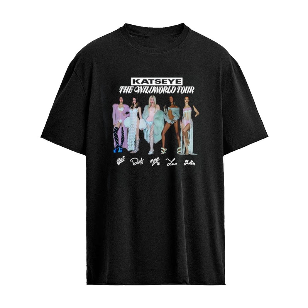 KATSEYE The Wild World Tour 2026 Shirt