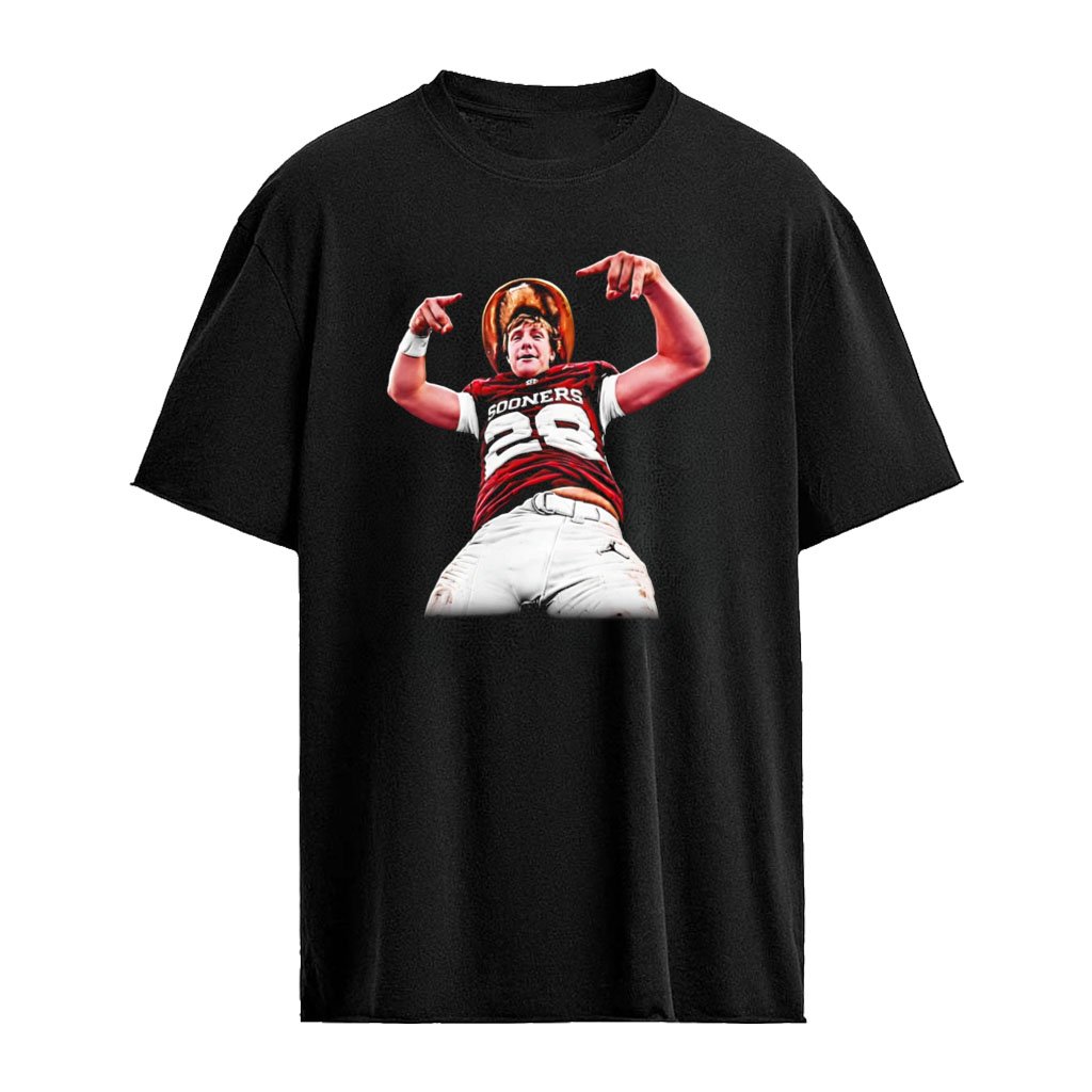 John Mateer OU Horns Down Oklahoma Sooners football shirt