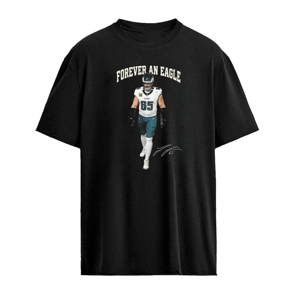 Lane Johnson 65 Forever An Eagle NFL signature shirt