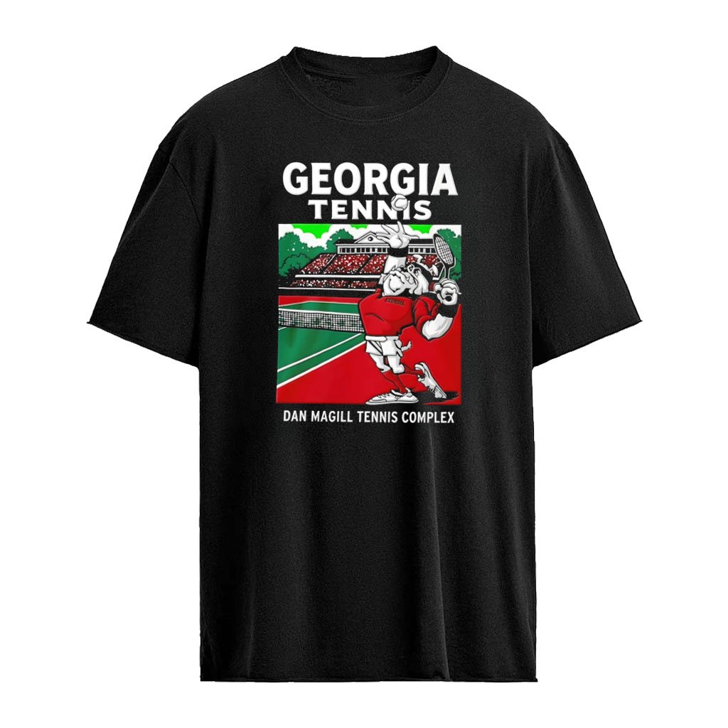 Georgia Tennis Dan Magill Tennis Complex shirt