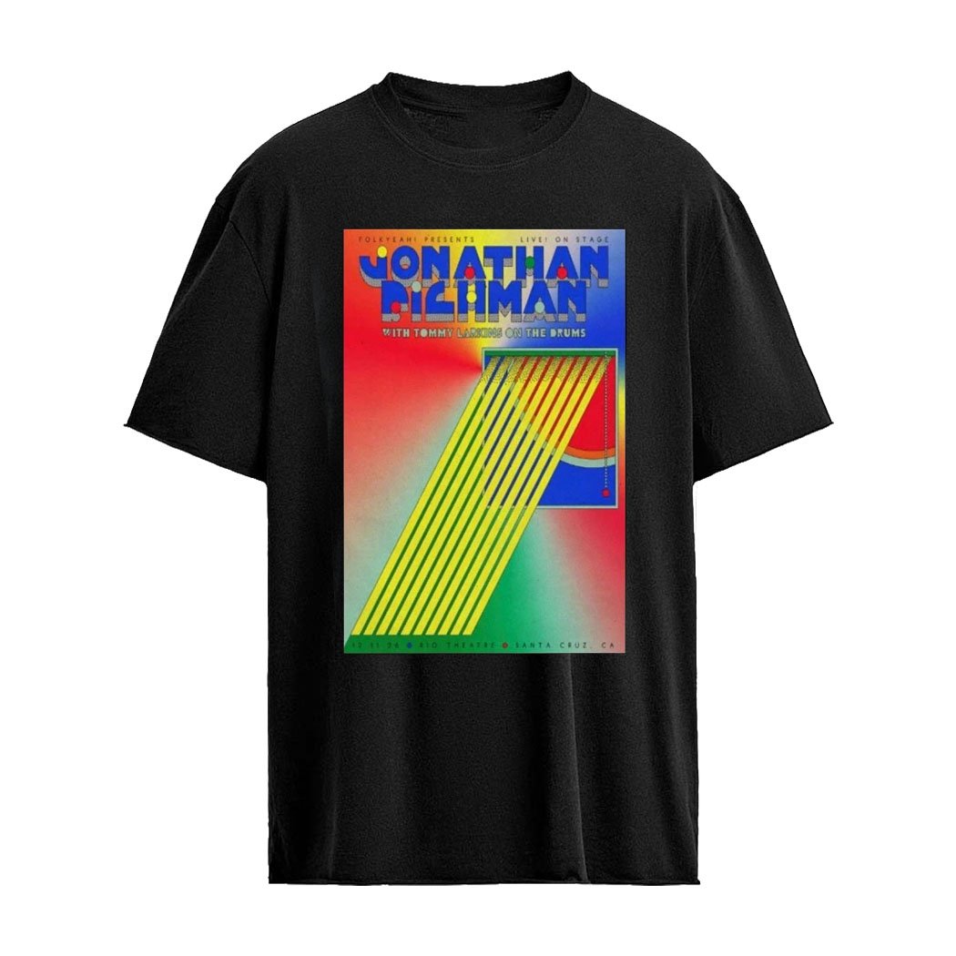 Jonathan Richman December 11 2026 Rio Theatre Santa Cruz Exclusive Live Show Poster Shirt