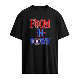 From H Town Houston Texans vs Houston Astros logo shirt