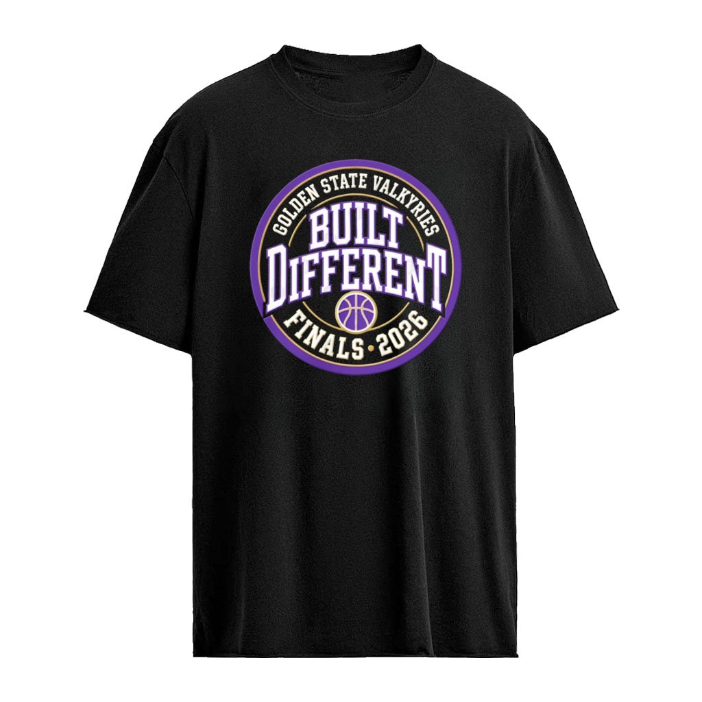 Golden State Valkyries NBA Built Different 2026 logo basketball shirt