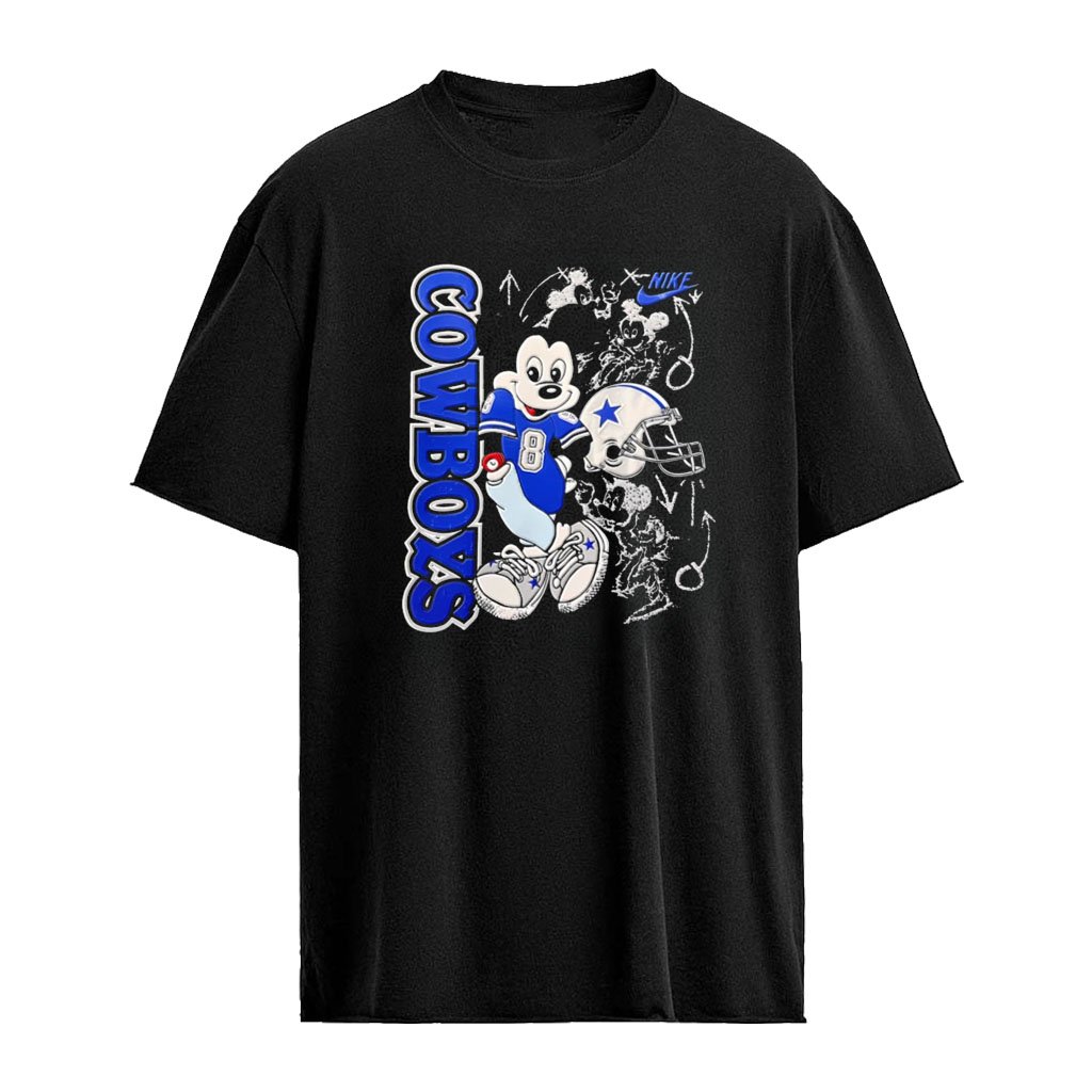 Mickey Mouse Dallas Cowboys NFL Nike shirt