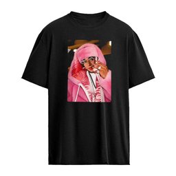 Hasan Piker Pink Fur Darializa Y2K Political shirt