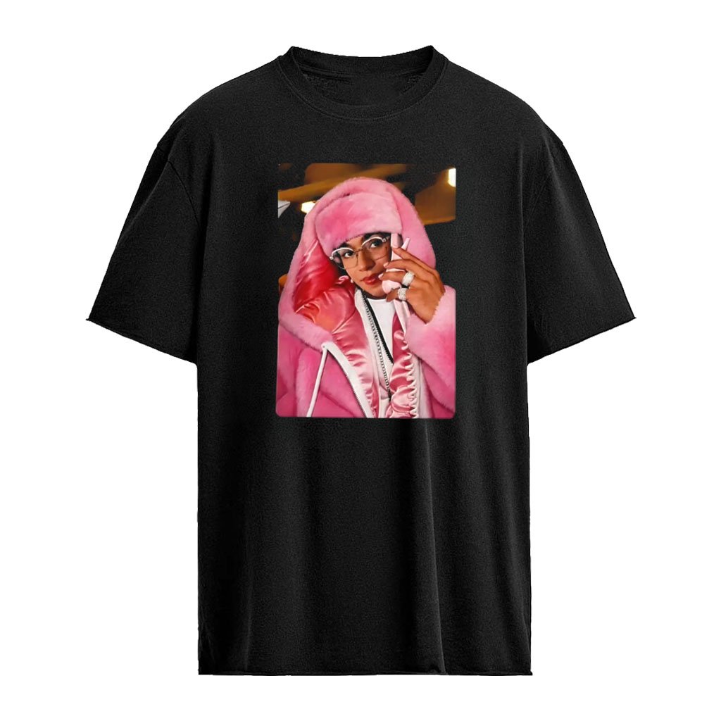Hasan Piker Pink Fur Darializa Y2K Political shirt